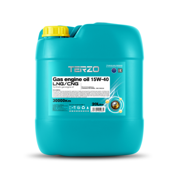TERZO's Gas engine oil 15W-40 Natural Gas Engine Oil (1)
