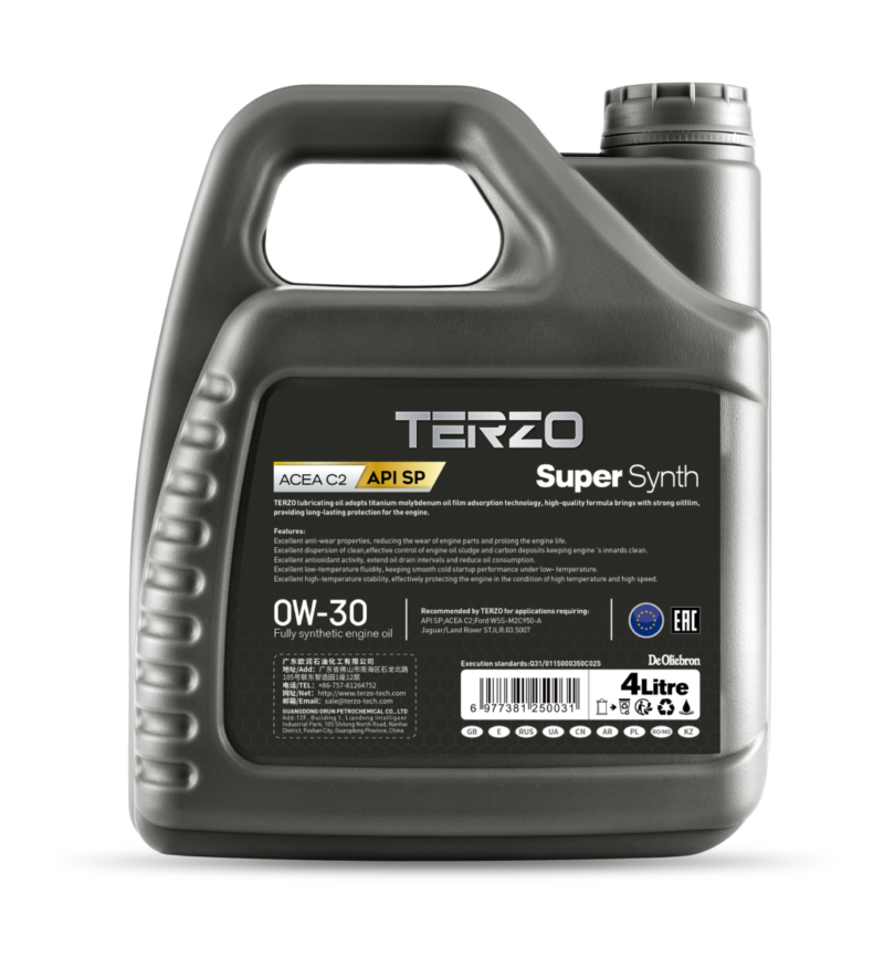 TERZO SuperSynth SuperSynth 0W-30 4L Fully Synthetic Engine Oil Low Ash (3)