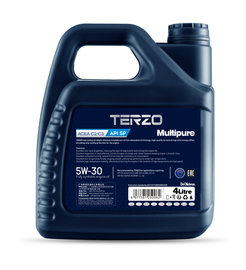 TERZO MULTIPURE 5W-30 4L Fully Synthetic Engine Oil (5)