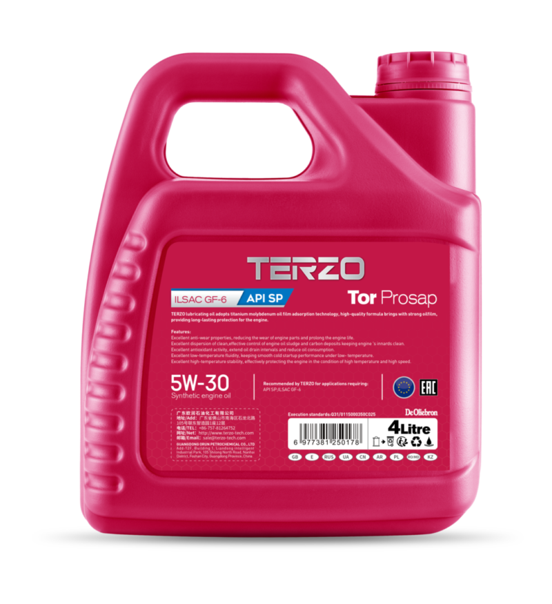 TERZO Tor Prosap 5W-30 4L Synthetic Engine Oil (5)