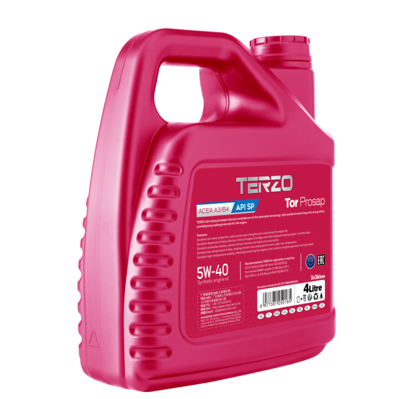 TERZO Tor Prosap 5W-40 4L Synthetic Engine Oil (4)