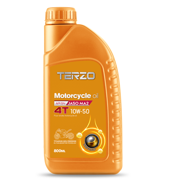 TERZO 4T Motorcycle oil 10W-50 Four-Stroke Motorcycle Oil 800ml (1)