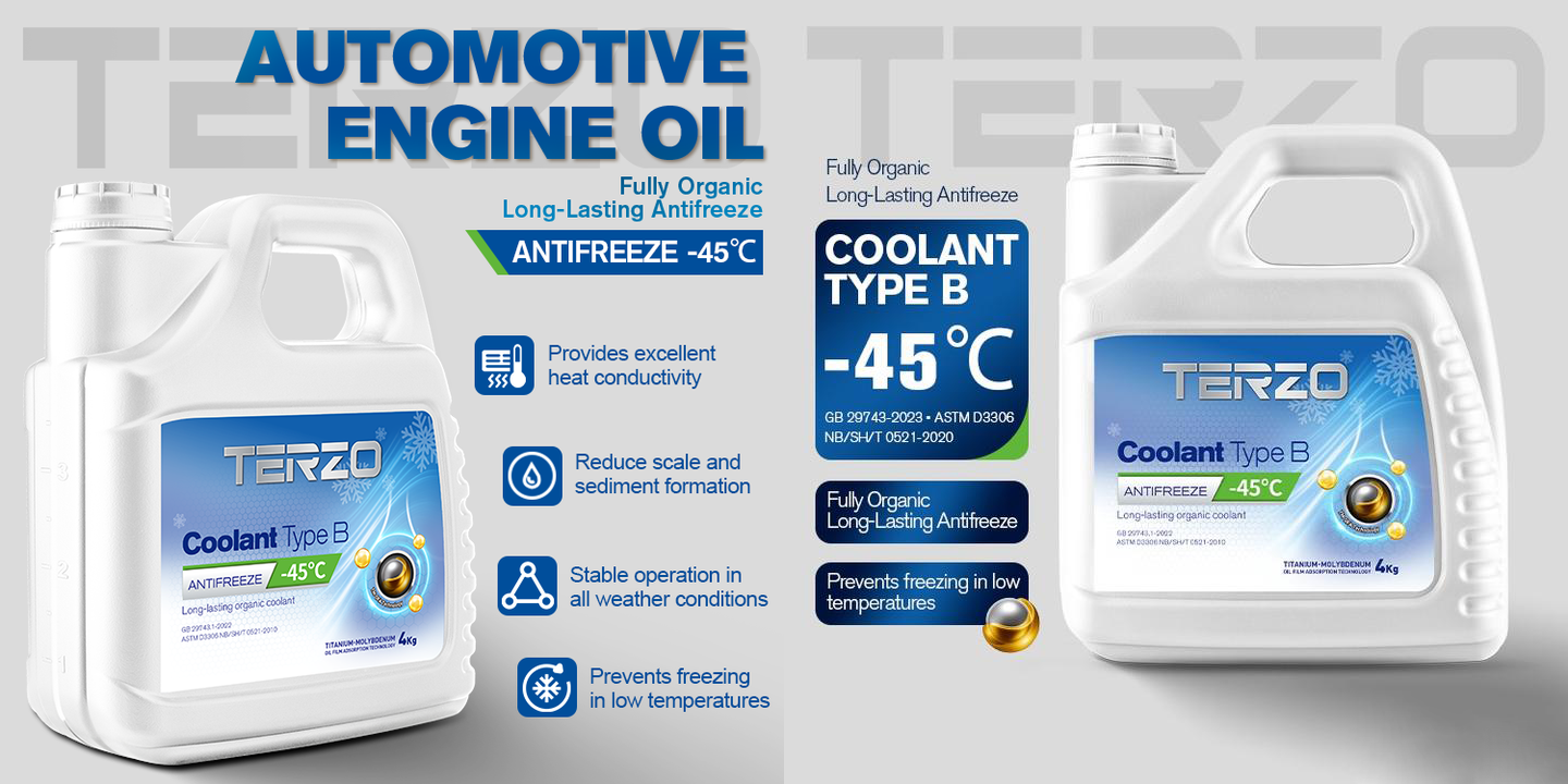 TERZO OAT Coolant Enters Cambodia 2 TERZO Antifreeze Coolant type b 29743 d3306 0521