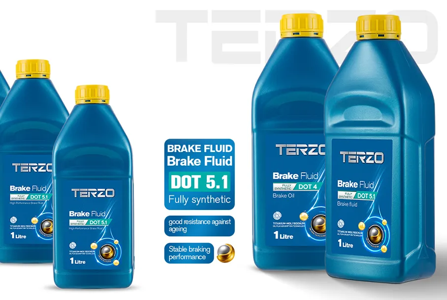 TERZO Brake Fluid DOT5.1 - Track-Grade High Boiling Point Brake Fluid