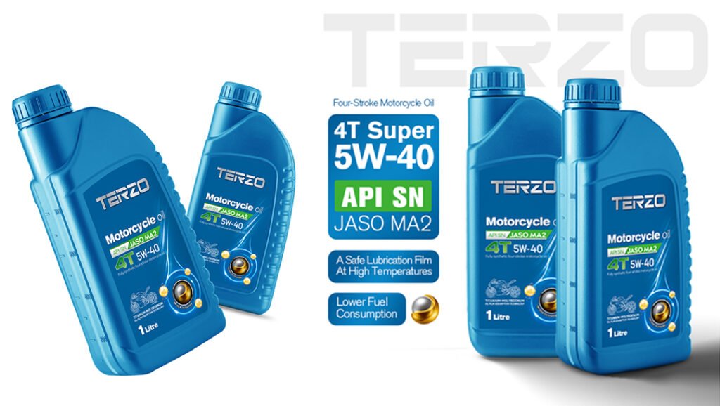TERZO Motorcycle Oil 4T 5W-40