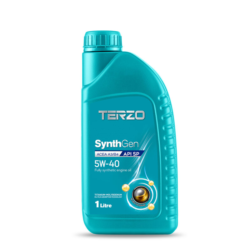 TERZO SynthGen 5W-40 Fully Synthetic Engine Oil 1L (1)