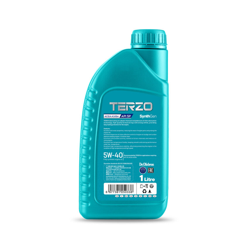 TERZO SynthGen 5W-40 Fully Synthetic Engine Oil 1L (3)