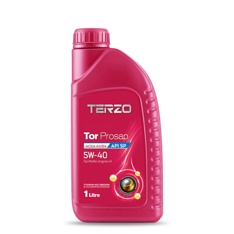 TERZO Tor Prosap 5W-40 Synthetic Engine Oil 1L (1)