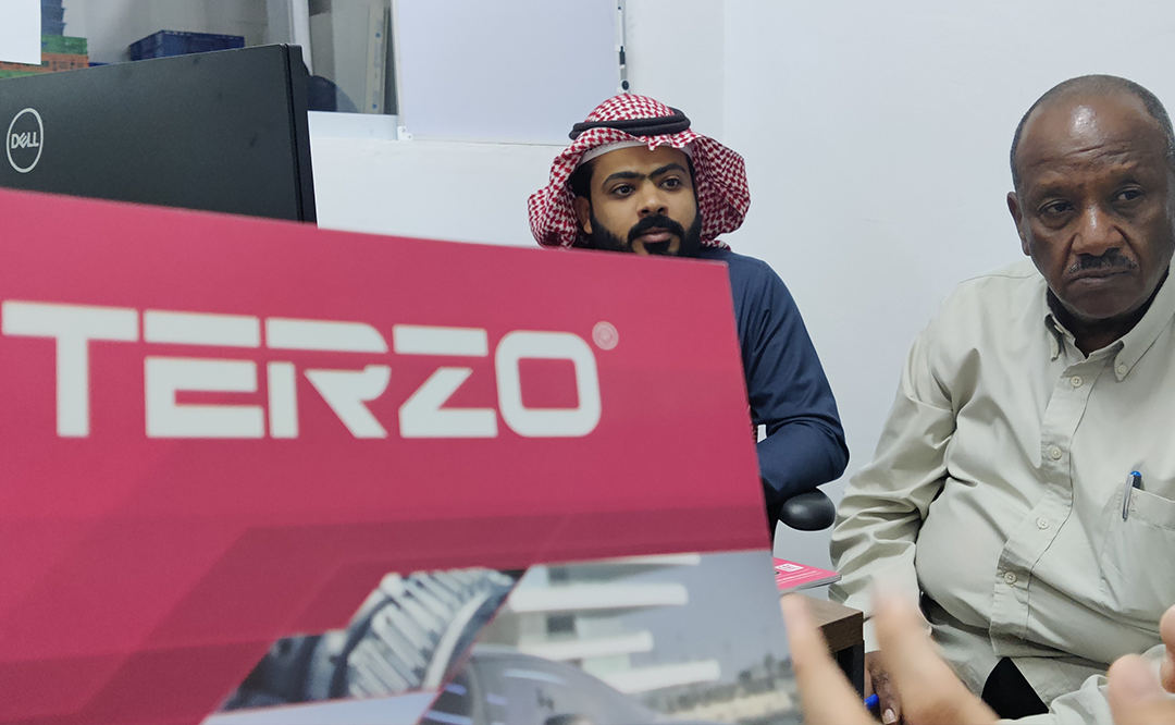 Excellence Engine Oil Lubricant Manufacturer—TERZO 39 TERZO partnership with Jeddah customer