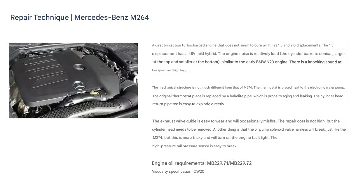 Mercedes-Benz M264 Mercedes-Benz M264
