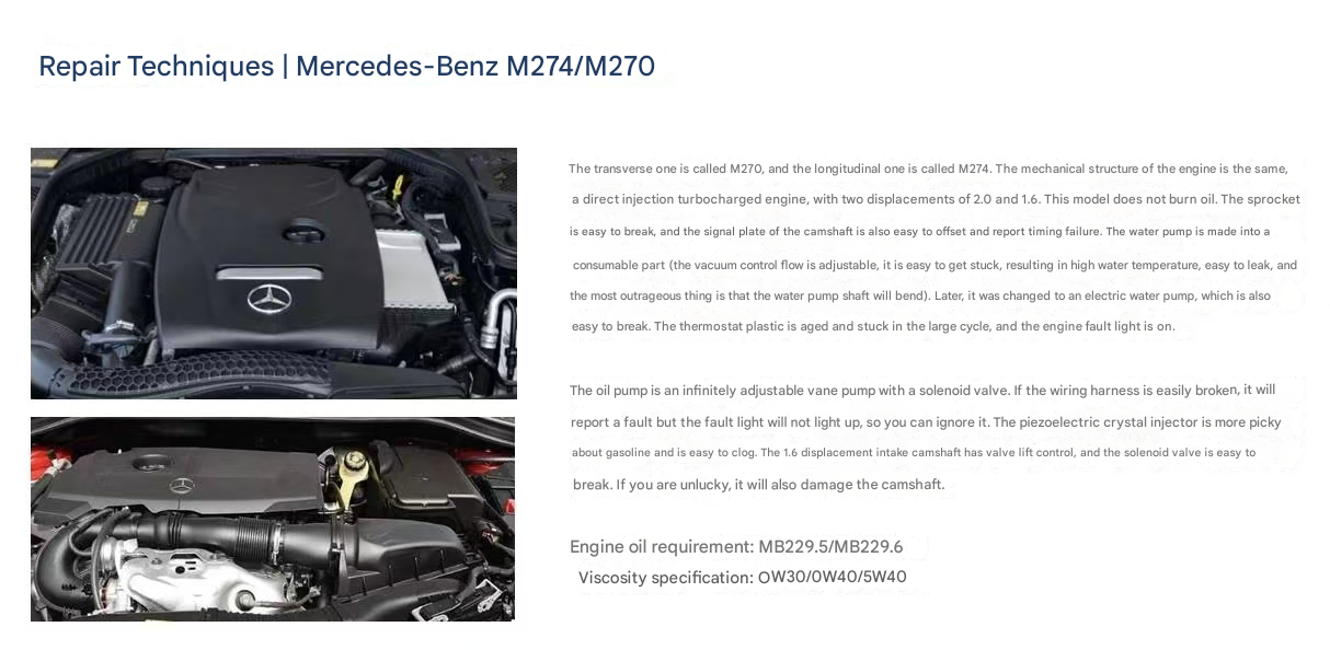 Mercedes-Benz-M274-M270 Mercedes-Benz-M274-M270