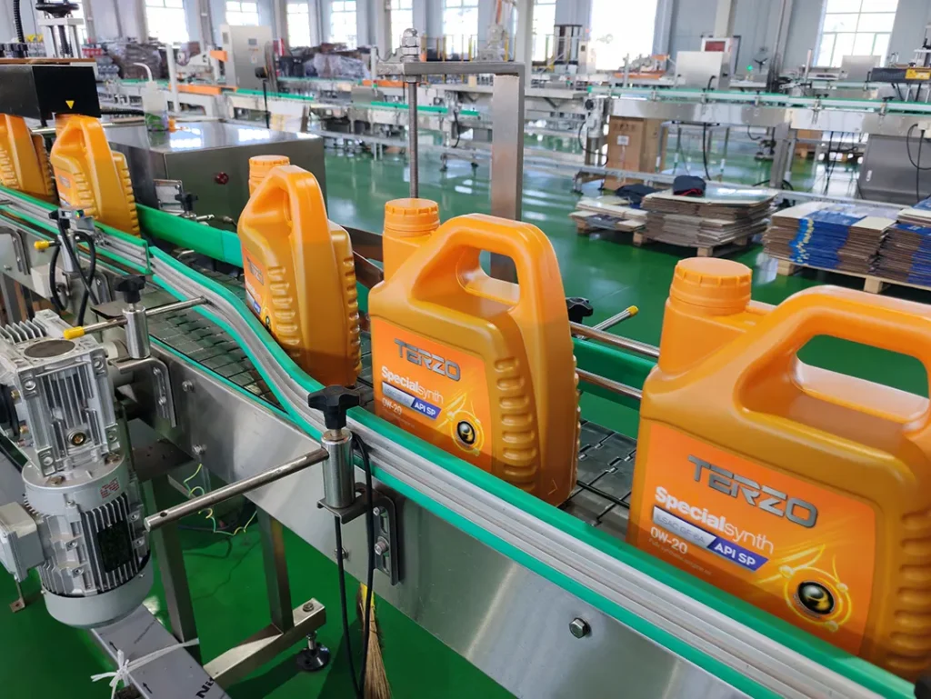 TERZO motor oil production line TERZO motor oil production line