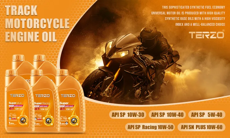 TERZO’s Full Range of Racing Motorcycle Oils TERZO’s Full Range of Racing Motorcycle Oils