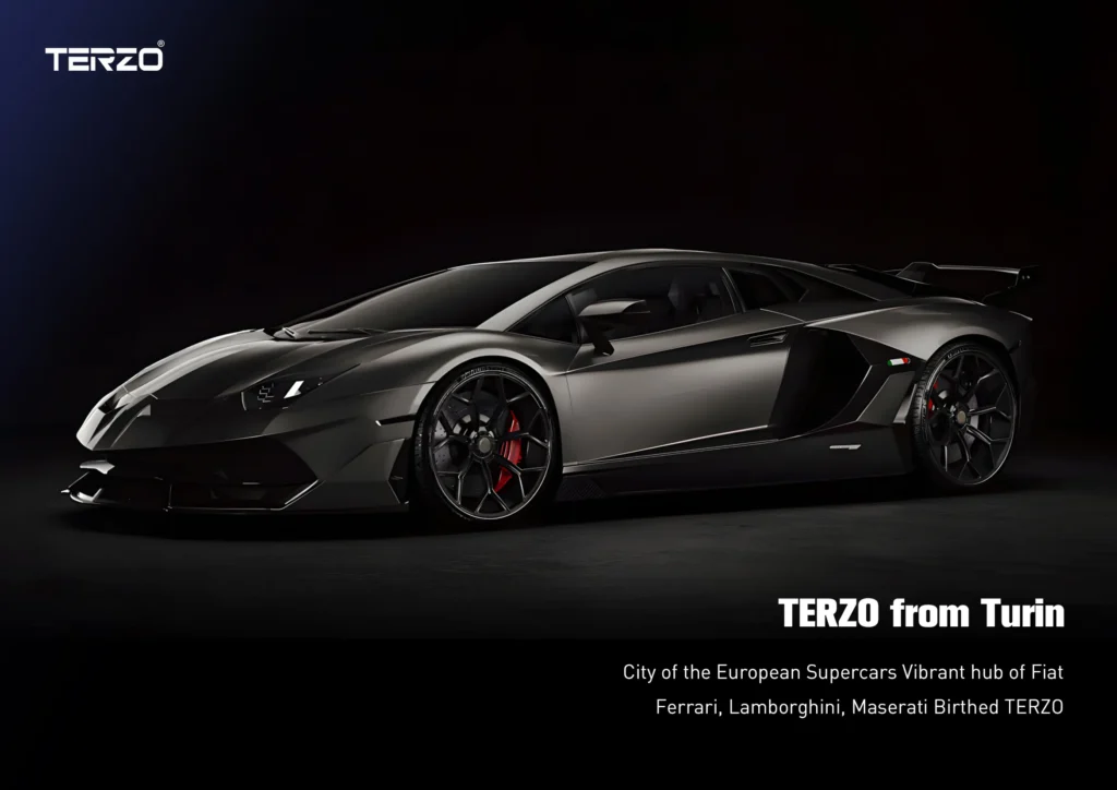 TERZO from Turin City of the European Supercars