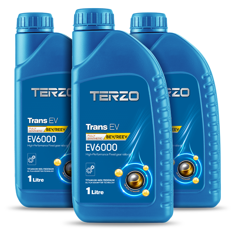 TERZO Trans EV EV6000 BEV REEV Fixed Gear Ratio Oil 1 trans_ev_6000_3_bootles