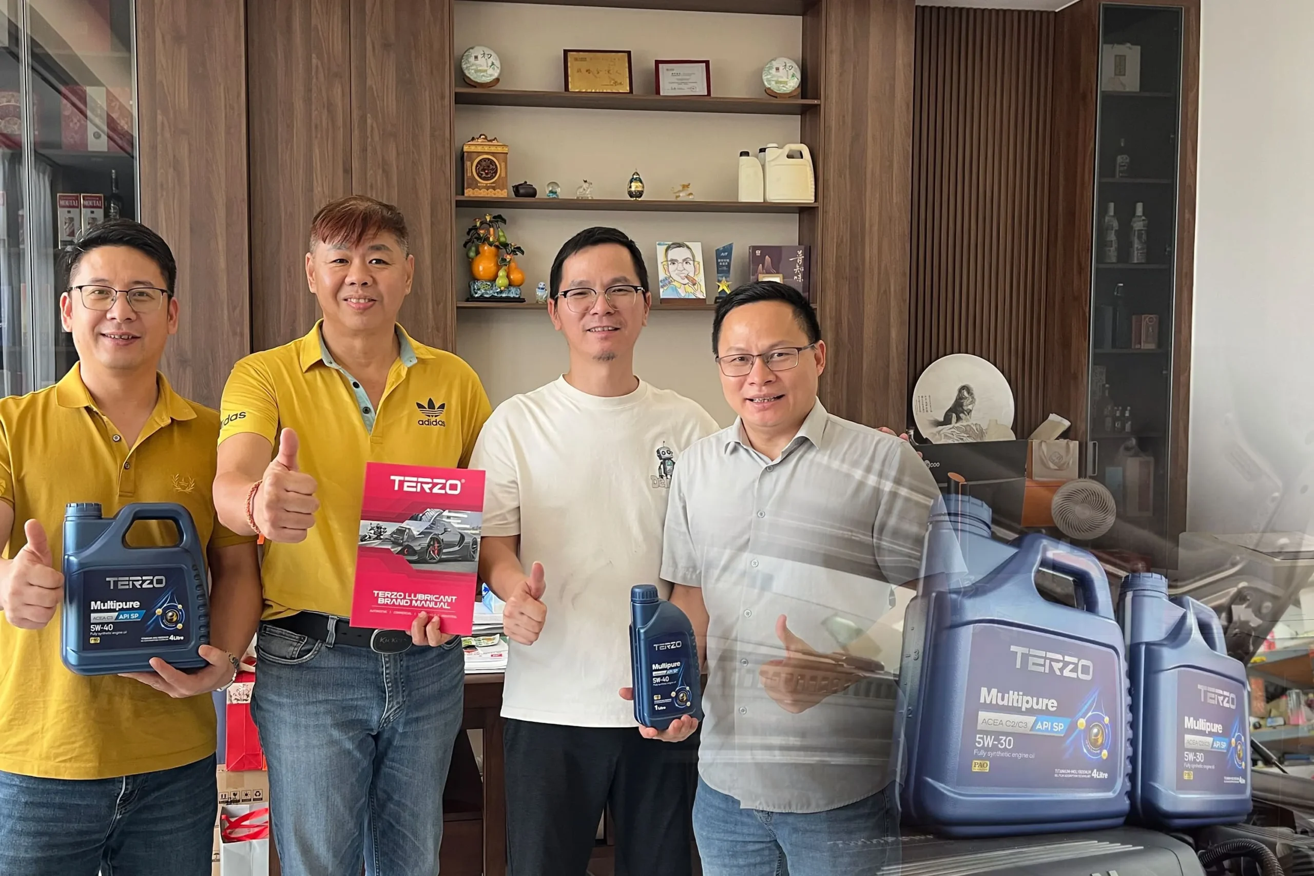 TERZO-Your Trust Lubricant Partner 87 Malaysian Engine Oil Project – Southeast Asia_