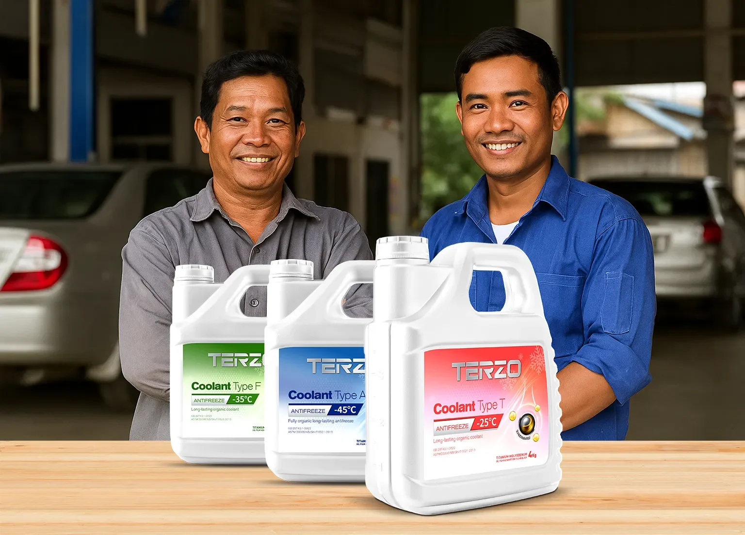 TERZO OAT Antifreeze Coolant Triumphs in Cambodia