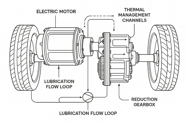Electric Vehicle Drivetrain Diagram Simple Compose
