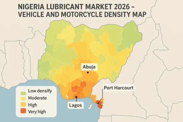 Nigeria Vehicle Density Map Simple Compose