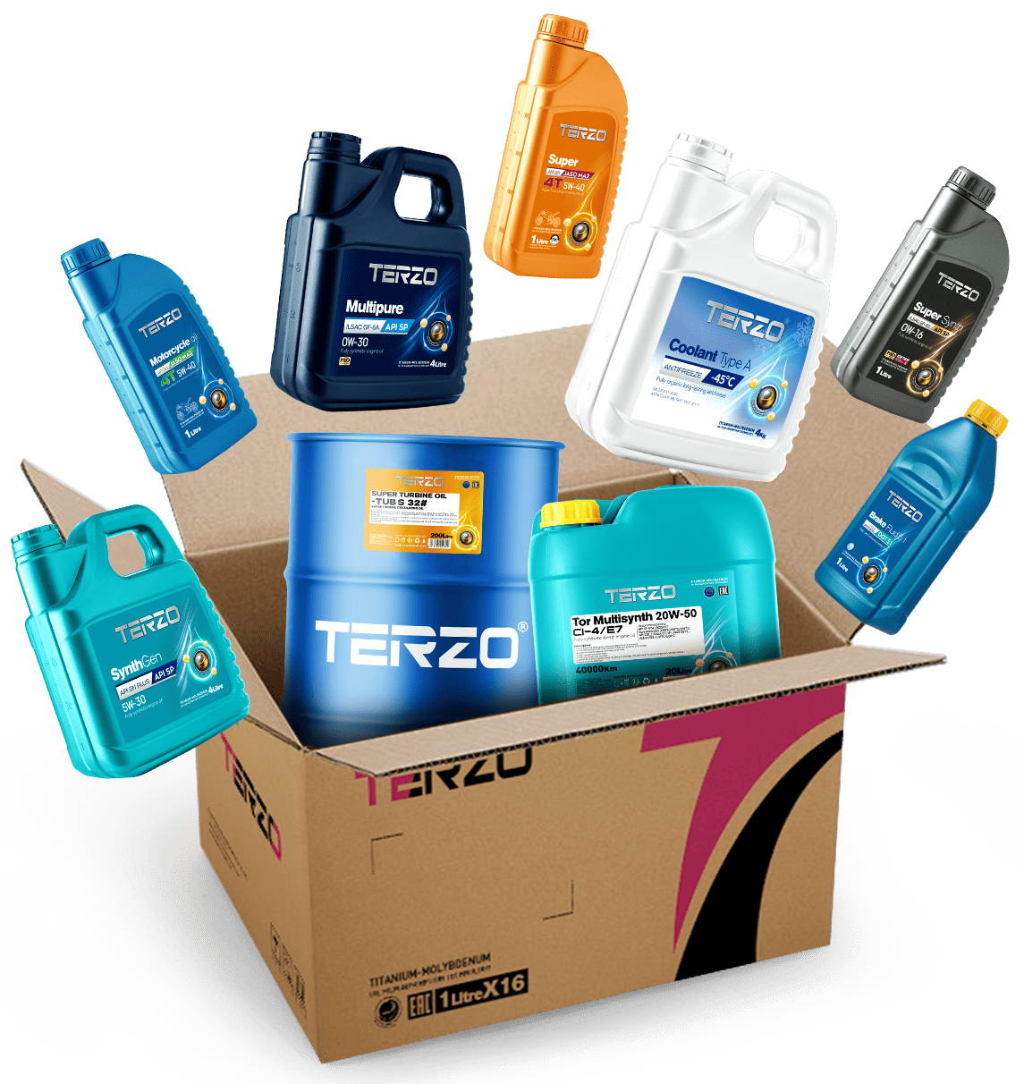 terzo lubricant full engine oil product
